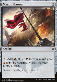 Mardu Banner - Khans of Tarkir