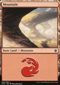 Mountain - Khans of Tarkir