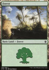 Forest - Khans of Tarkir