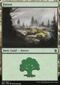 Forest - Khans of Tarkir