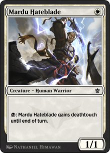 Mardu Hateblade - Khans of Tarkir
