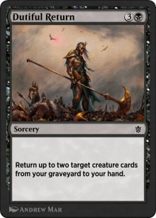 Dutiful Return - Khans of Tarkir