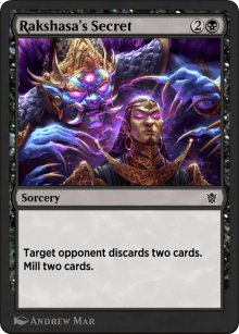 Rakshasa's Secret - Khans of Tarkir