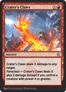 Crater's Claws - Khans of Tarkir