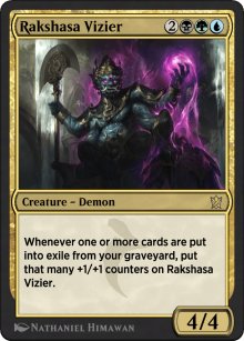 Rakshasa Vizier - Khans of Tarkir