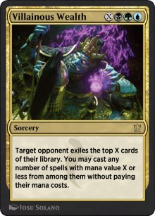 Villainous Wealth - Khans of Tarkir