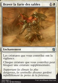 Braver la furie des sables - Khans of Tarkir