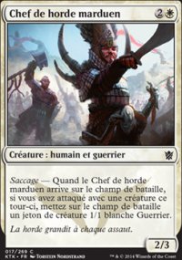 Chef de horde marduen - Khans of Tarkir