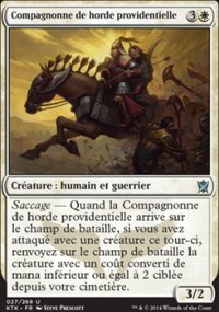 Compagnonne de horde providentielle - Khans of Tarkir