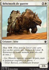 Bhmoth de guerre - Khans of Tarkir