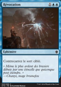 Rvocation // Annuler - Khans of Tarkir