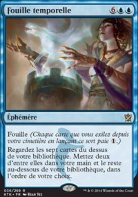 Fouille temporelle - Khans of Tarkir