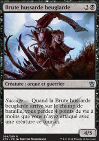 Brute hussarde beuglarde - Khans of Tarkir