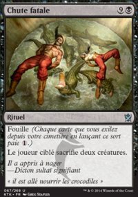 Chute fatale - Khans of Tarkir