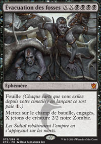 vacuation des fosses - Khans of Tarkir