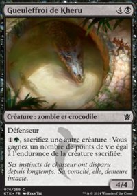Gueuleffroi de Kheru - Khans of Tarkir