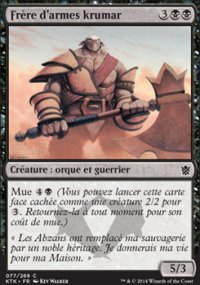 Frre d'armes krumar - Khans of Tarkir