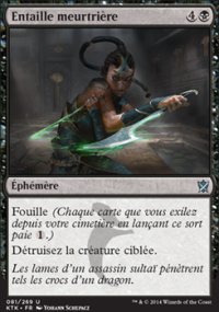 Entaille meurtrire - Khans of Tarkir
