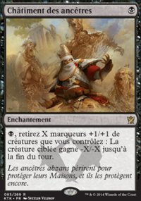Chtiment des anctres - Khans of Tarkir