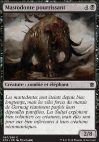 Mastodonte pourrissant - Khans of Tarkir