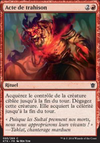 Acte de trahison - Khans of Tarkir
