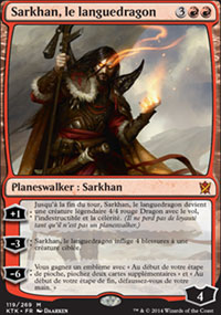 Sarkhan, le languedragon - Khans of Tarkir