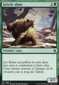 Grizzly alpin - Khans of Tarkir