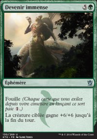 Devenir immense - Khans of Tarkir