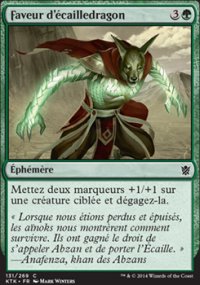 Faveur d'cailledragon - Khans of Tarkir