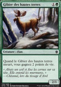 Gibier des hautes terres - Khans of Tarkir