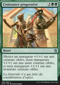 Croissance progressive - Khans of Tarkir