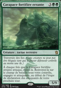 Carapace fortifie errante - Khans of Tarkir