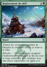 Rugissement de dfi - Khans of Tarkir