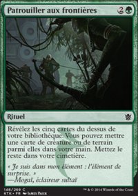 Patrouiller aux frontires - Khans of Tarkir