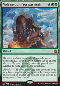 Voir ce qui n'est pas crit - Khans of Tarkir