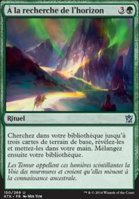  la recherche de l'horizon - Khans of Tarkir