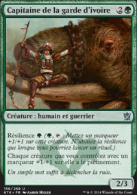 Capitaine de la garde d'ivoire - Khans of Tarkir