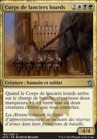 Corps de lanciers lourds - Khans of Tarkir