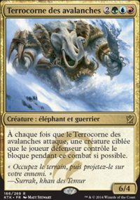 Terrocorne des avalanches - Khans of Tarkir