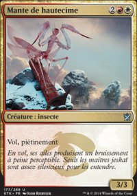 Mante de hautecime - Khans of Tarkir