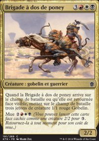 Brigade  dos de poney - Khans of Tarkir