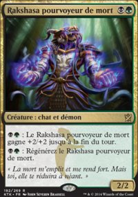 Rakshasa pourvoyeur de mort - Khans of Tarkir