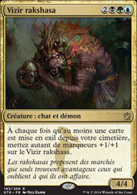 Vizir Rakshasa - Khans of Tarkir