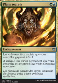 Plans secrets - Khans of Tarkir