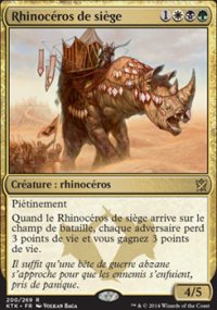 Rhinocros de sige - Khans of Tarkir