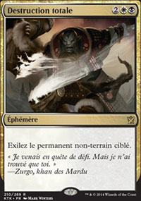 Destruction totale - Khans of Tarkir