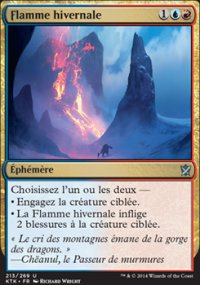 Flamme hivernale - Khans of Tarkir