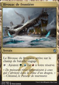 Bivouac de frontire - Khans of Tarkir