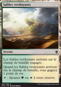 Sables verdoyants - Khans of Tarkir