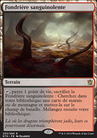 Fondrire sanguinolente - Khans of Tarkir